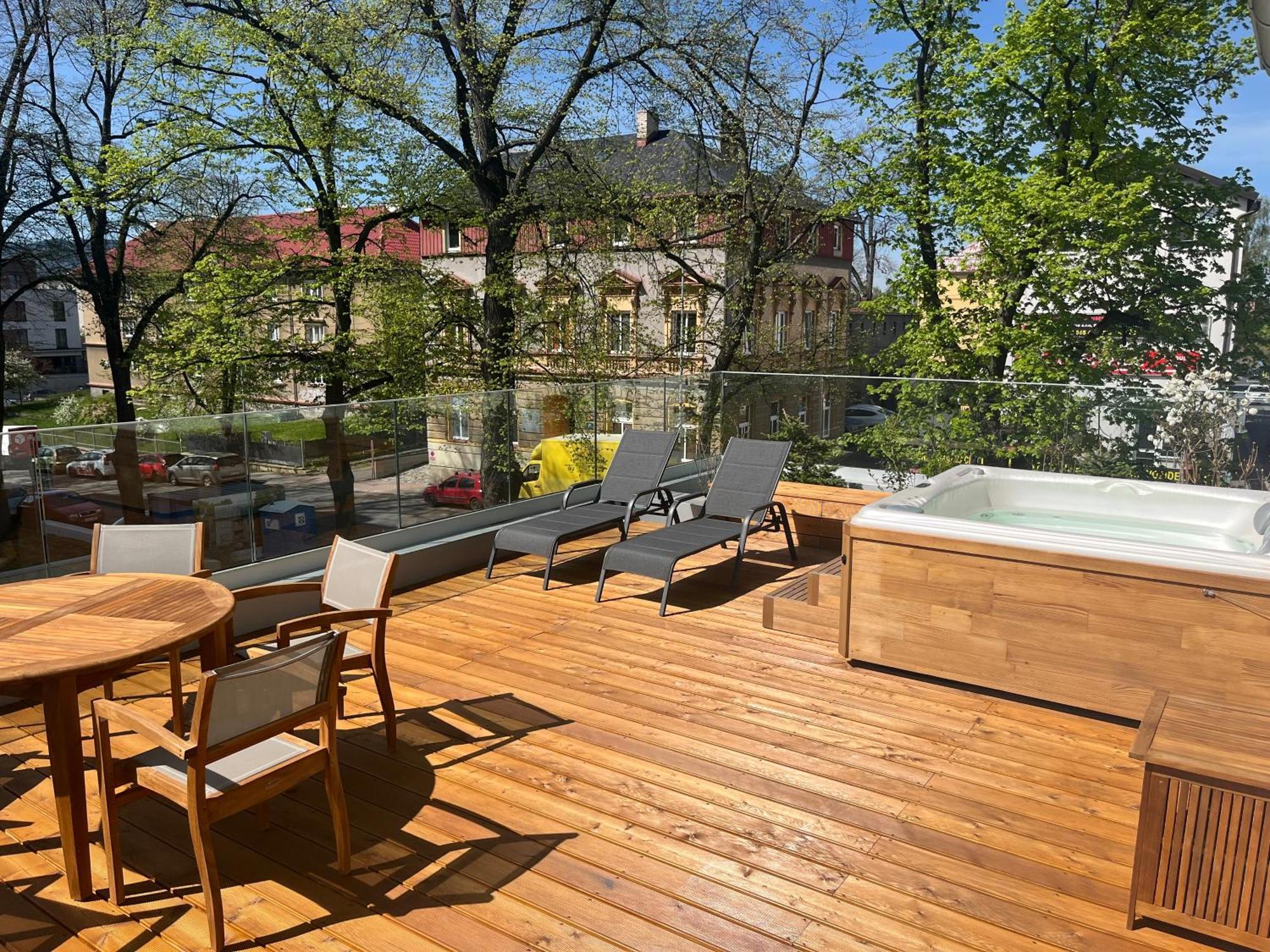 Apartmany Vila Terasy Liberec Exterior foto
